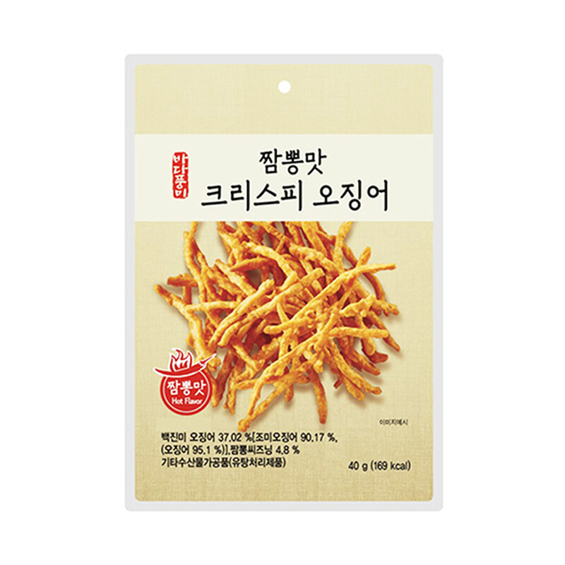 Arawoom Crispy Squid Jjamppong Flavour 40g