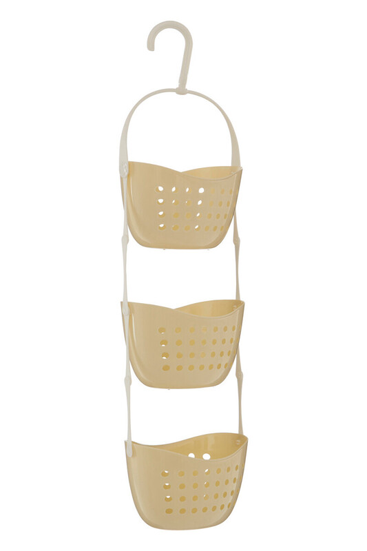 3 Tier Cream Shower Caddy