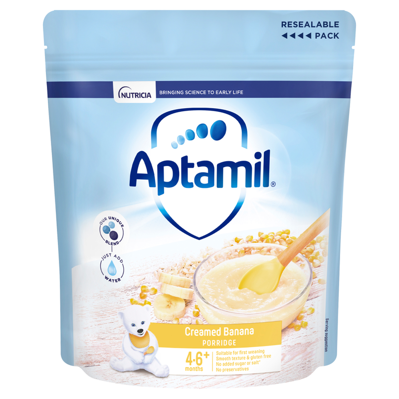 Creamed Banana Porridge 4-6+ Months 125g