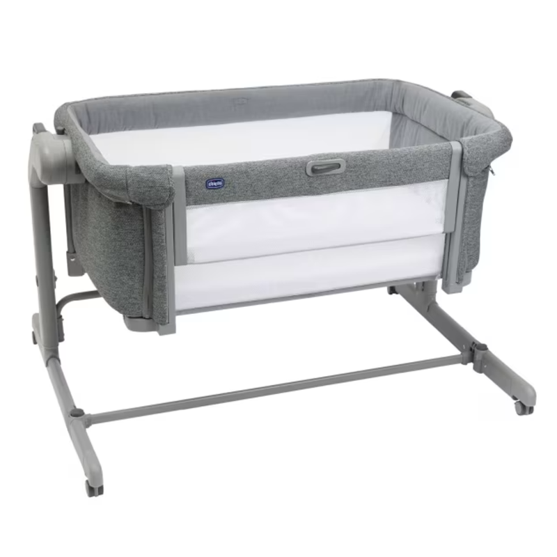 Next2Me Magic Evo Crib 0-6 Months Dark Grey