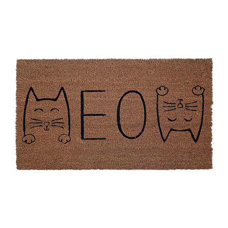 Doormat Meow Coir 40x70cm