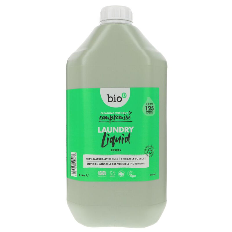 Bio-D Bio D Laundry Liquid Concentrate Juniper & Seaweed 5l