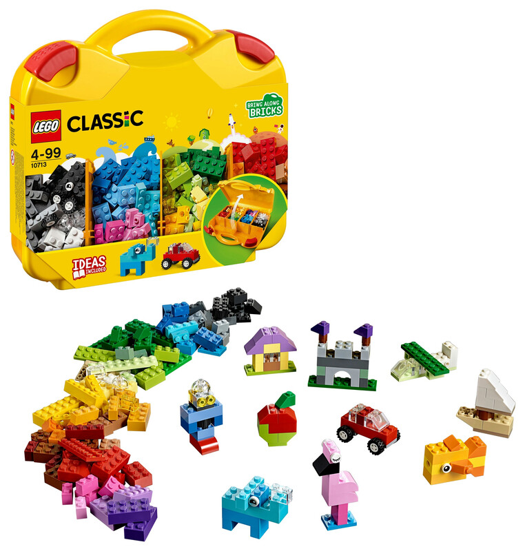 Classic Creative Suitcase Classic Building Bricks Set (10713)