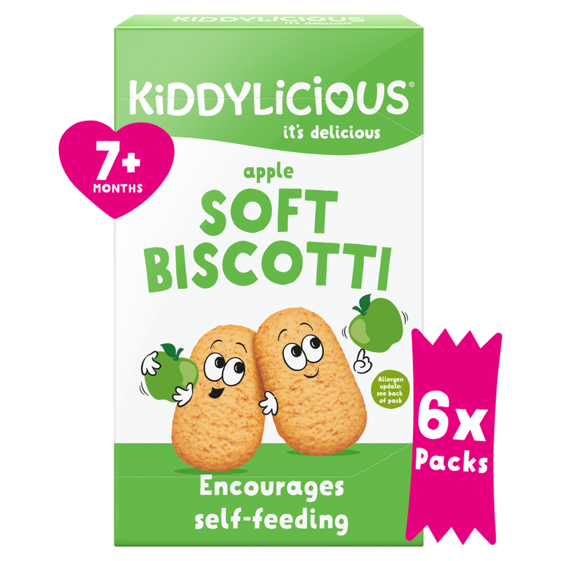 Apple Soft Biscotti 7+ Months 6 x 20g