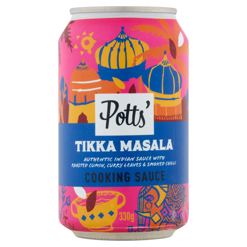 Potts' Tikka Masala Curry Sauce In A Can 330G