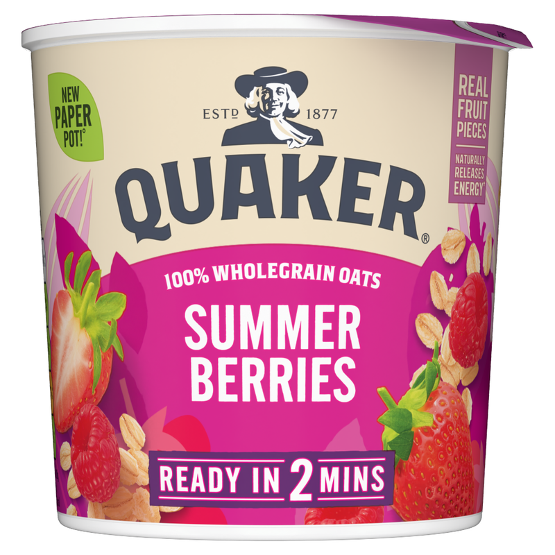 Quaker Oat So Simple Summer Berries 58G