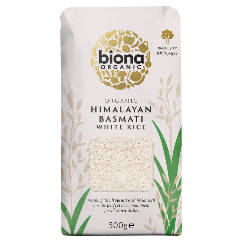 Organic Basmati Rice White 500g