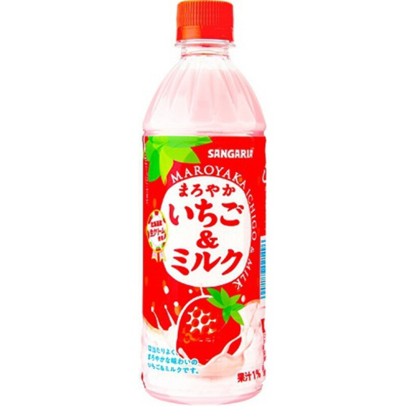 Sangaria Strawberry & Milk Drink 500Ml