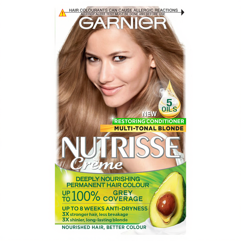 Garnier Dark Nutrisse 7 Blonde Permanent Hair Dye