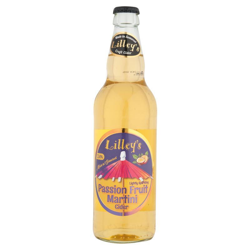 Passion Fruit Martini Cider Lightly Sparkled 500ml (Abv 3.4%)
