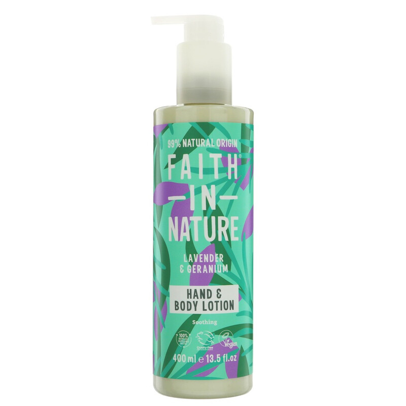 Soothing Lavender & Geranium Hand & Body Lotion 400ml