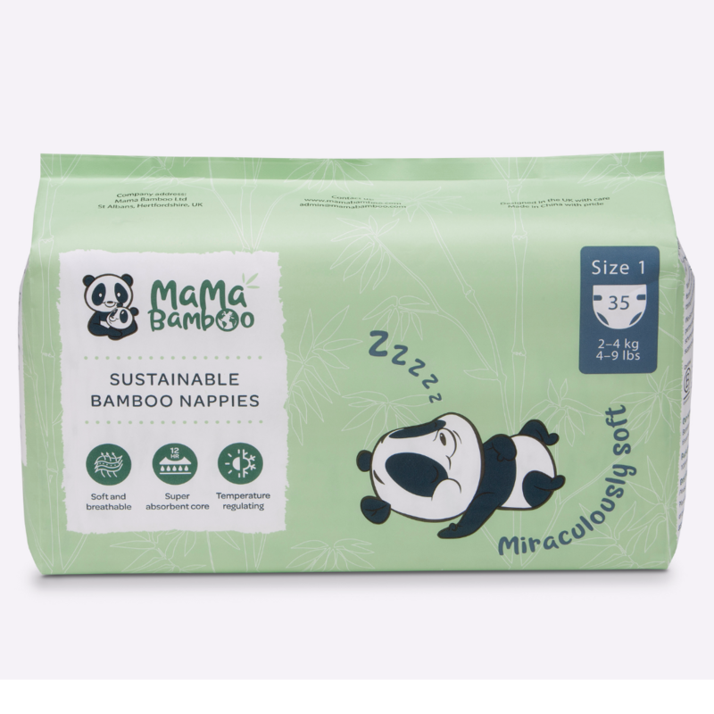 Nappies Newborn Size 1 - 35 per pack