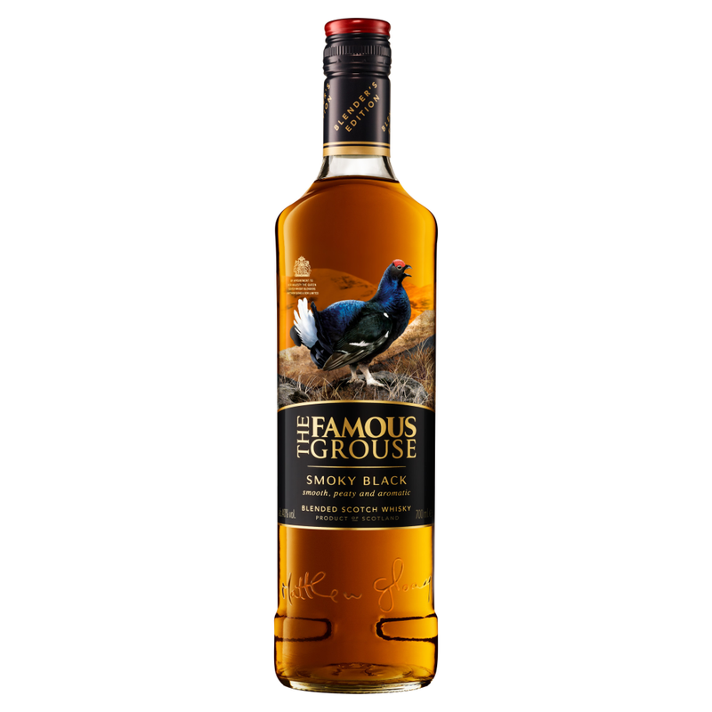 Famous grouse Smoky Black Blended Scotch Whisky 70cl