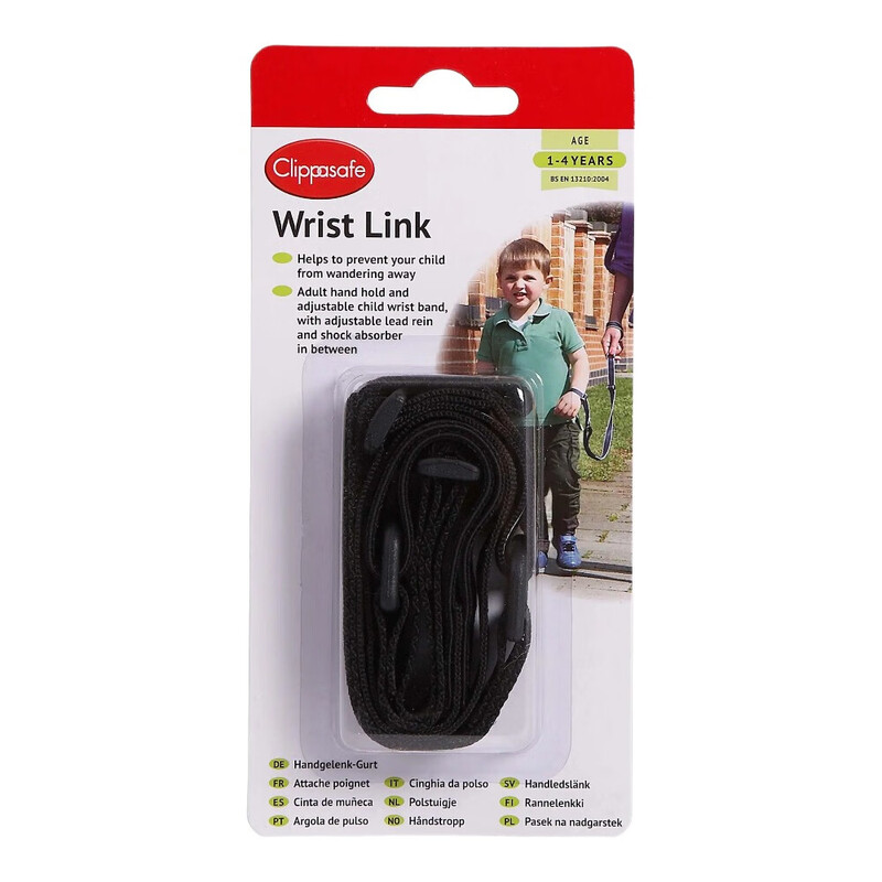 Wrist Link 1-4 Years Black