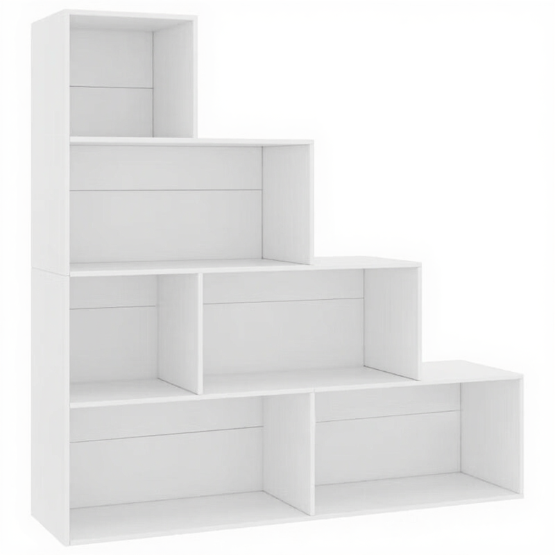 vidaXL Bibliothèque/paravent 155x24x160 cm bois traité blanc