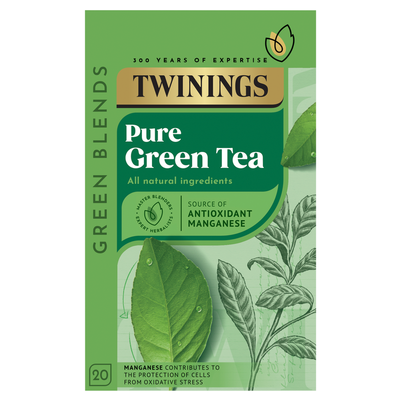 Pure green Tea Bags 20 Pack