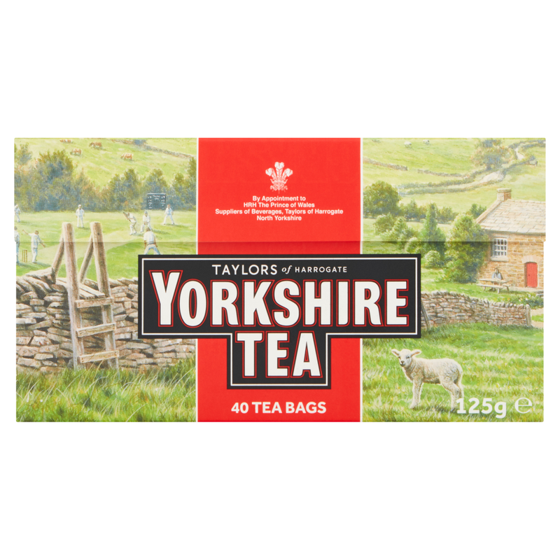 Yorkshire 40 Tea Bags 125g