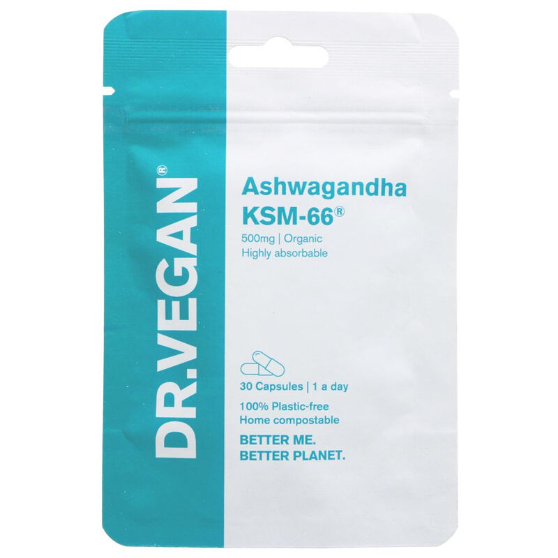 Ashwagandha KSM 66 Capsules 500 mg - 30 Capsules