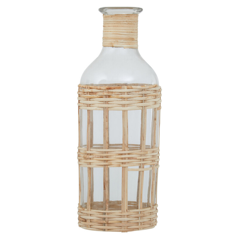 Interiors By Premier Vase Kuta Cane Natural Large