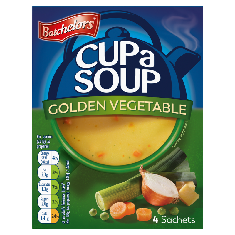 Batchelors Cup A Soup Golden Vegetable 82G