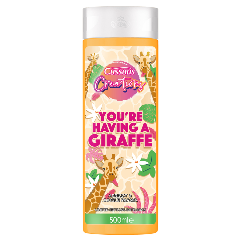 Creations Limited Editions Bath Soak Apricot & Jungle Papaya 500ml
