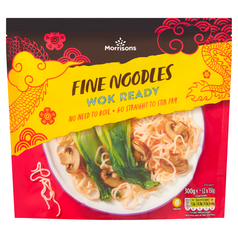 Straight To Wok Fine Thread Noodles 300g