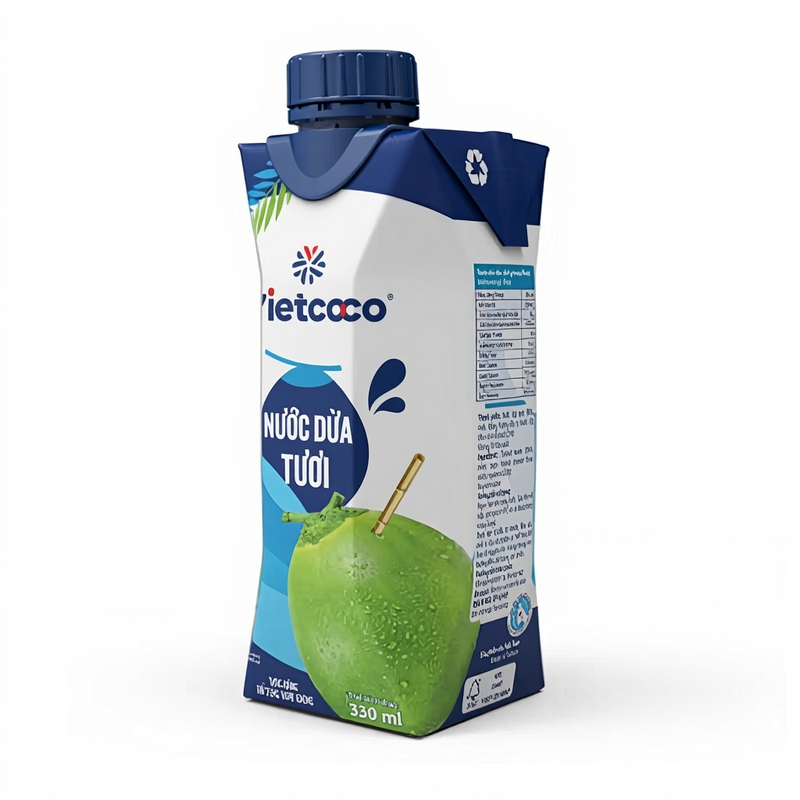 Vietcoco Kokoswater - 330 ml