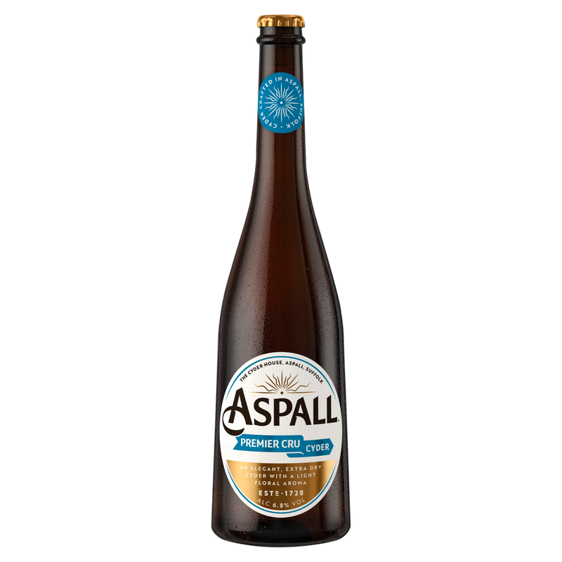 Aspall Suffolk Premier Cru Cyder 500ml (Abv 6.8%)