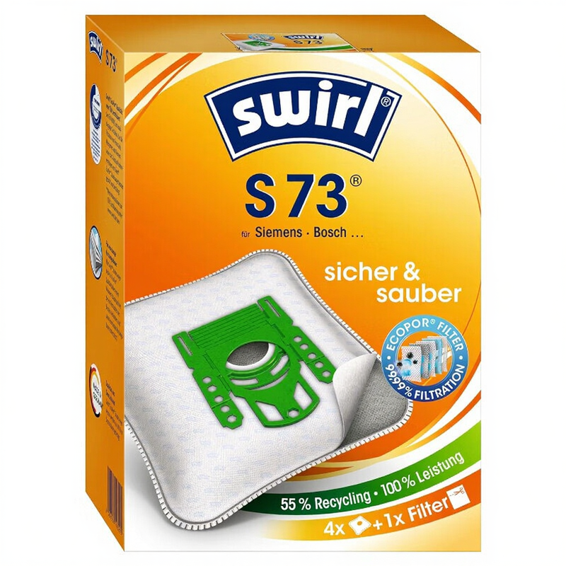 Swirl S73AS Micropor Airspace Staubsaugerbeutel