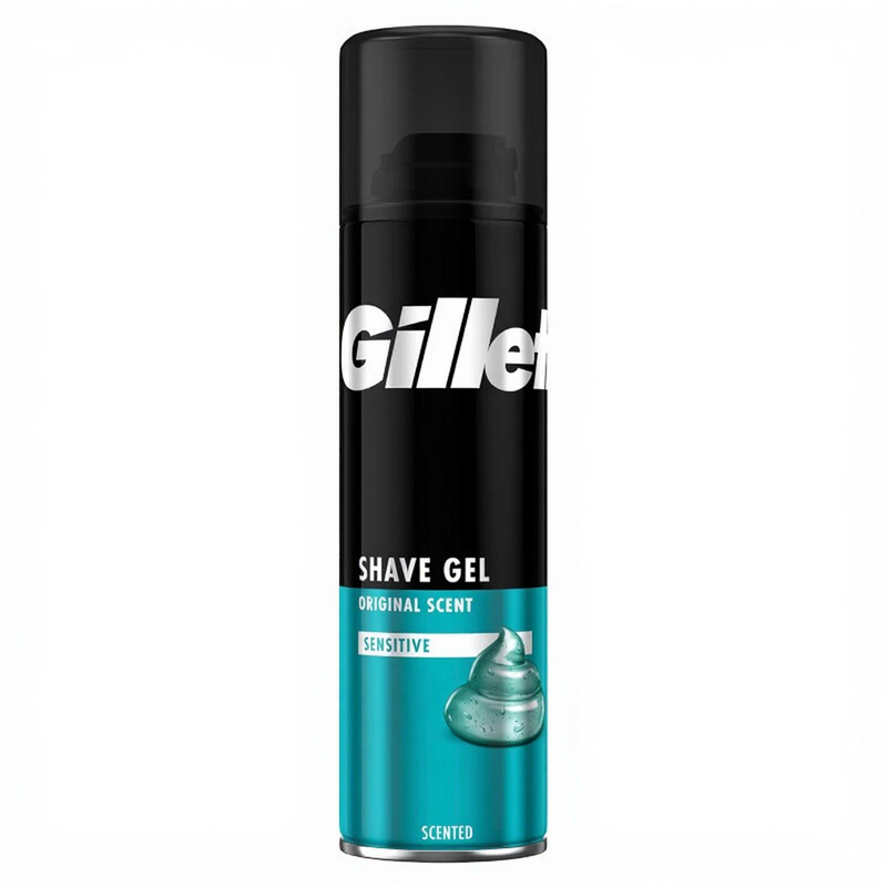 Gillette Gevoelige huid scheergel 200 ml
