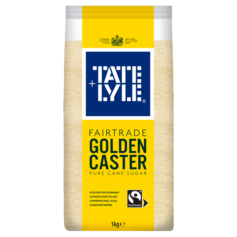 Tate & Lyle Fairtrade Golden Caster Sugar 1000g