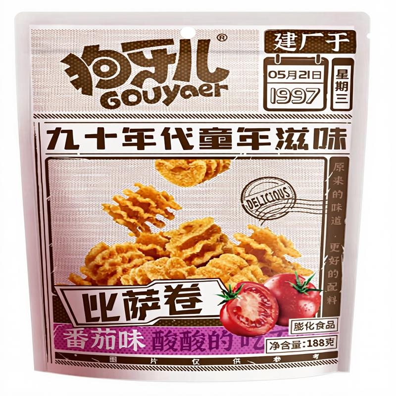 Gouerya Pizzarollen Tomatengeschmack 188g