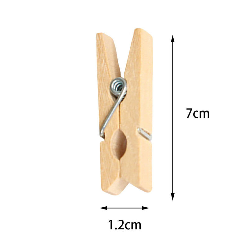 Bamboo Clothespins Jumbo 24CT