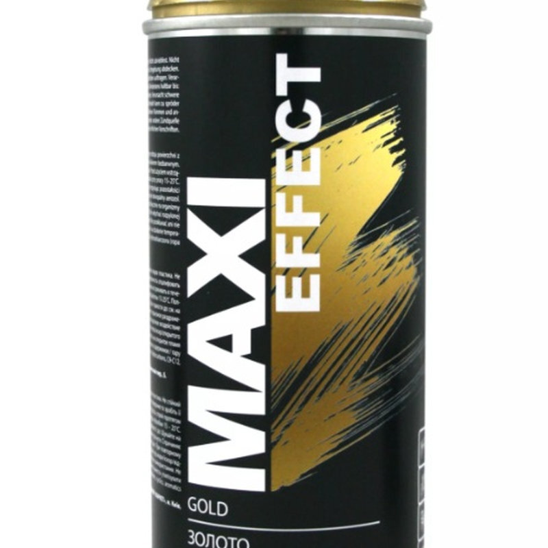 Maxicolor Metallic Gold Spray Paint 400ml