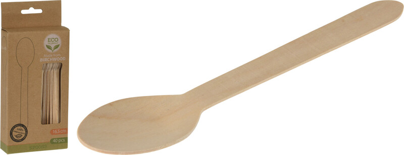 Löffel Holz Set 40 Stück