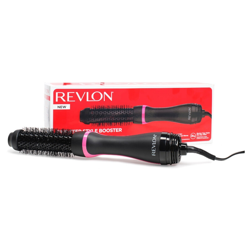 Revlon One Step Style Booster - Rundbürsten-Trockner und Styler, 38mm Rundbürste (Thermoborsten, keramikbeschichteter Zylinder, Ion- und Keramiktechnologie) RVDR5292UKE