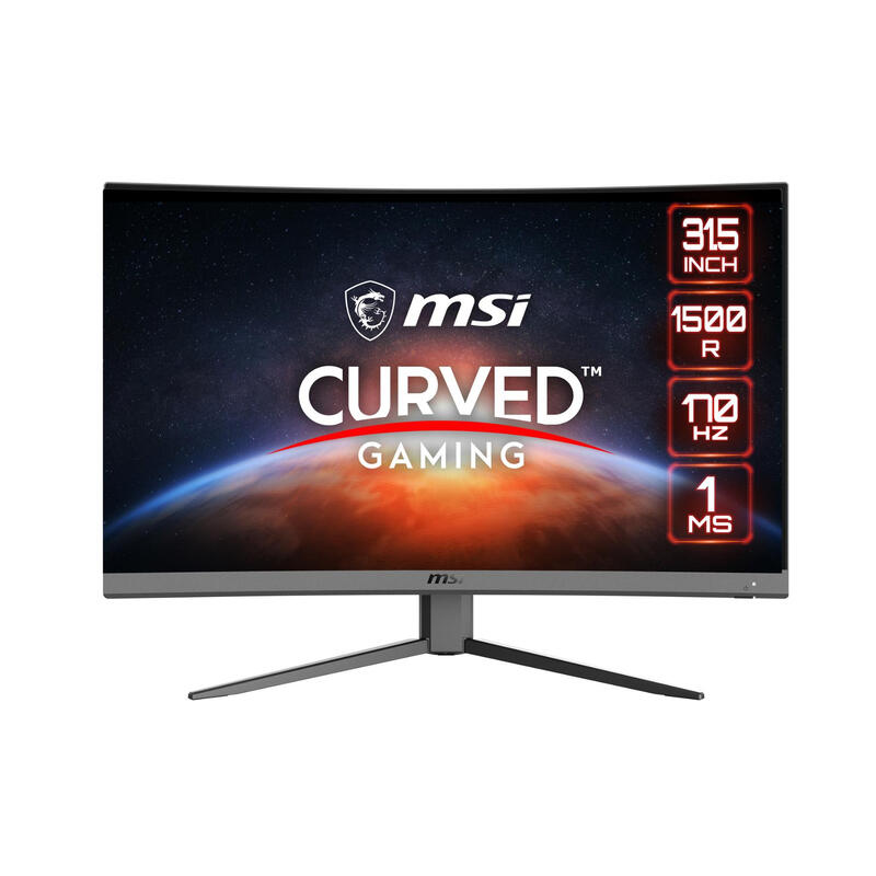 MSI Moniteur G32CQ4 E2 80 cm / 31,5 pouces Wide Quad HD LCD Noir