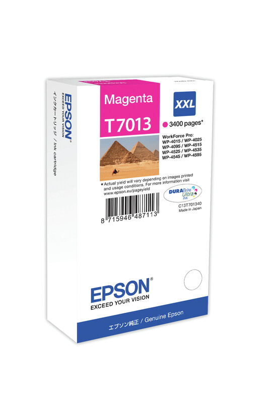 Epson inktcartridge XXL magenta 3.4k