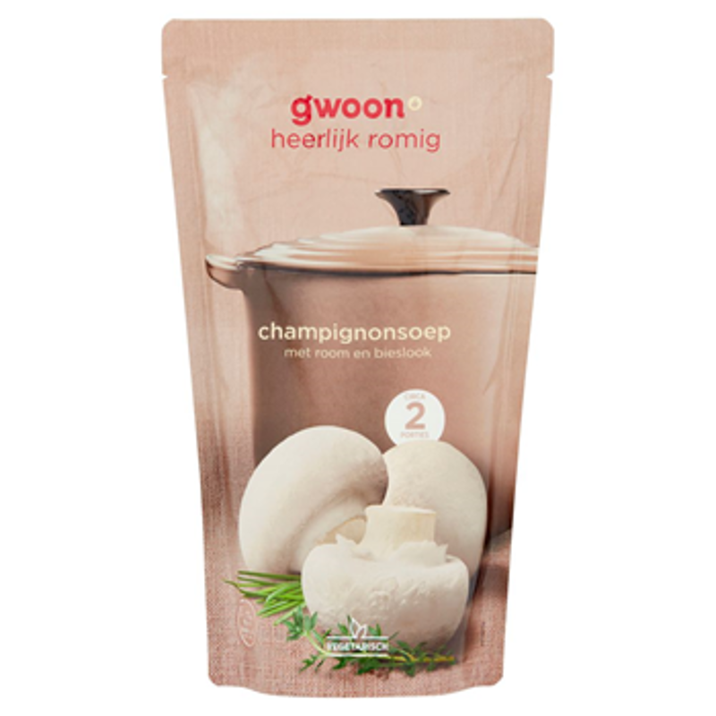 G'woon Champignonsoep Met Gerst - 570 ml