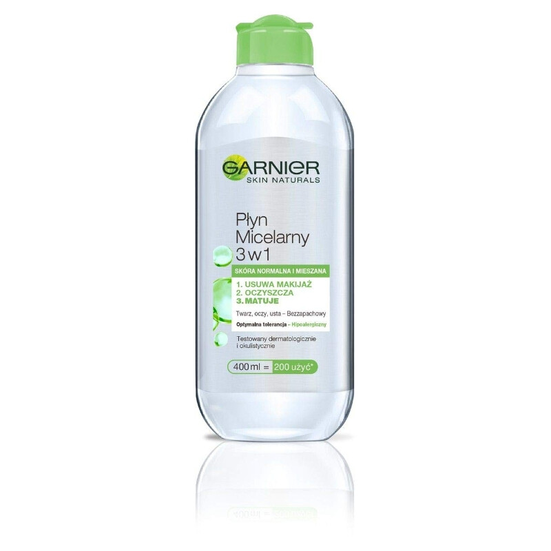 Garnier SkinActive - Eau micellaire 3-en-1 Peau normale à mixte - 400 ml