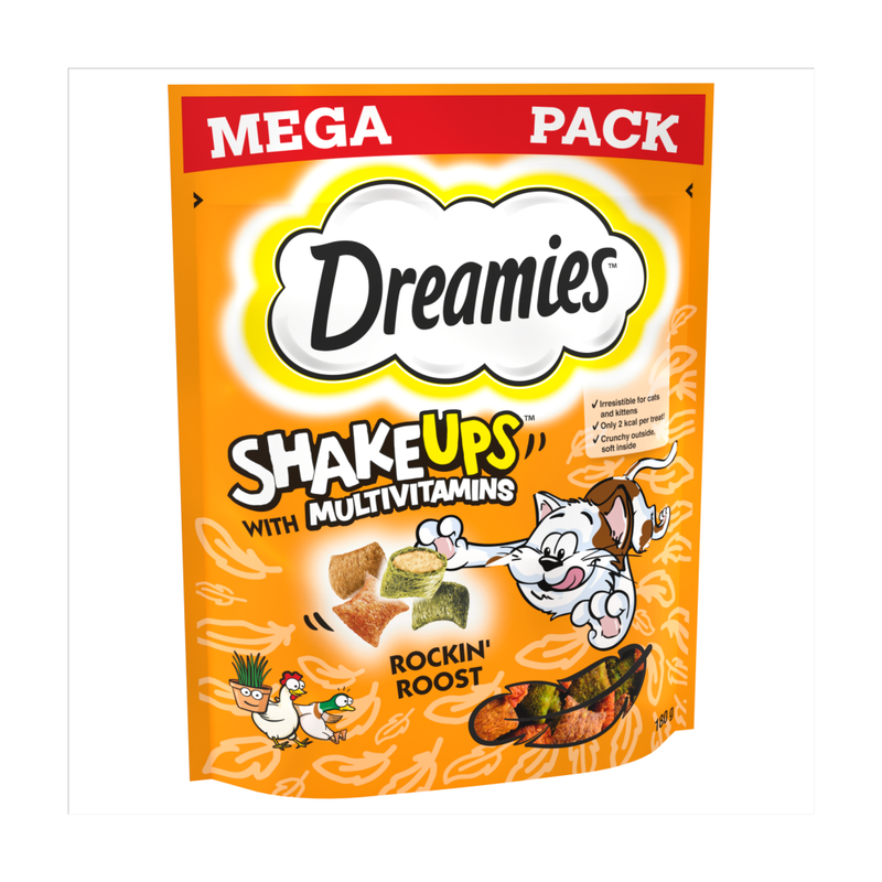 Shakeups Multivitamins Rockin Rooster Cat & Kitten Treats 180g