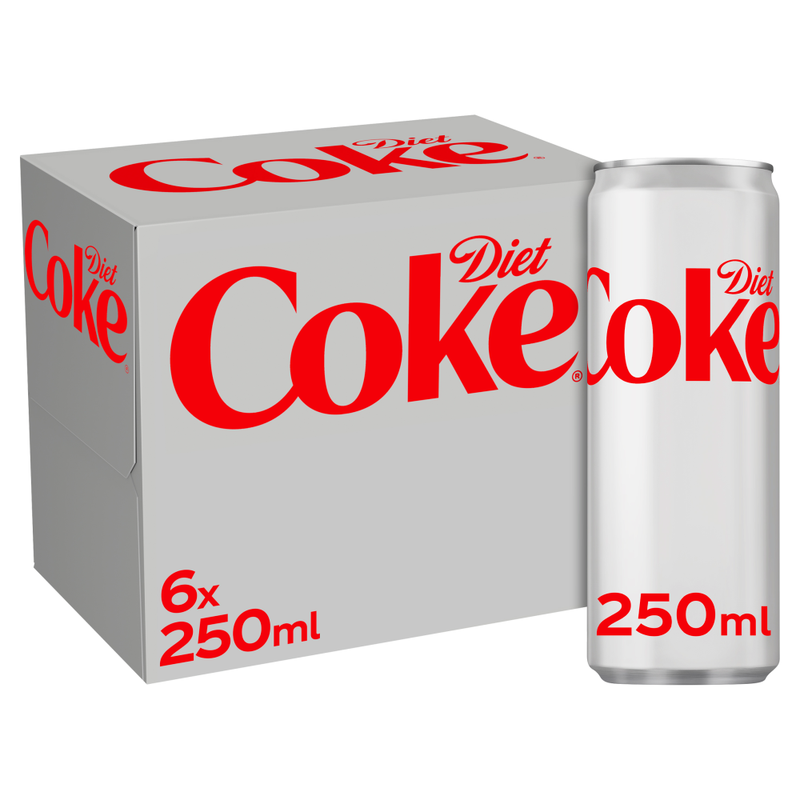 Diet Coke 6 X 250ml