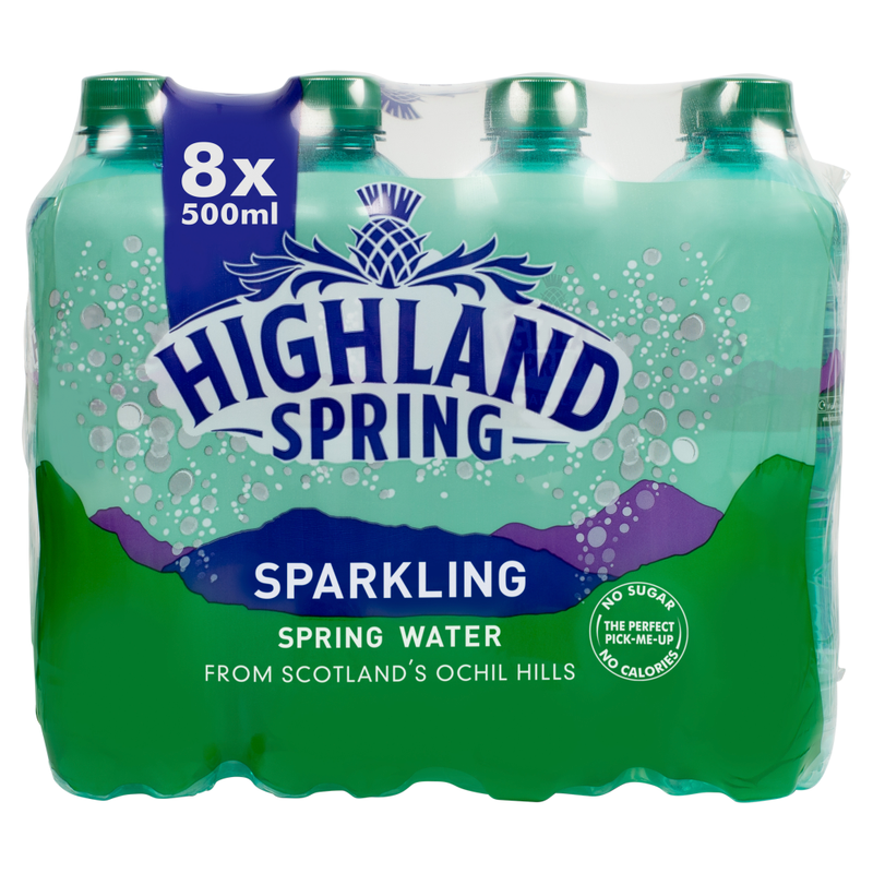 Sparkling Spring Water 8X500ml