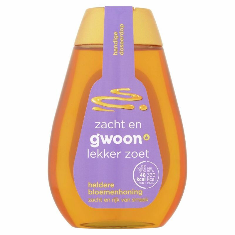 G'woon Helder Bloemenhoning - 350 g