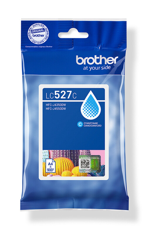 Brother originele LC527C inktcartridge - cyaan