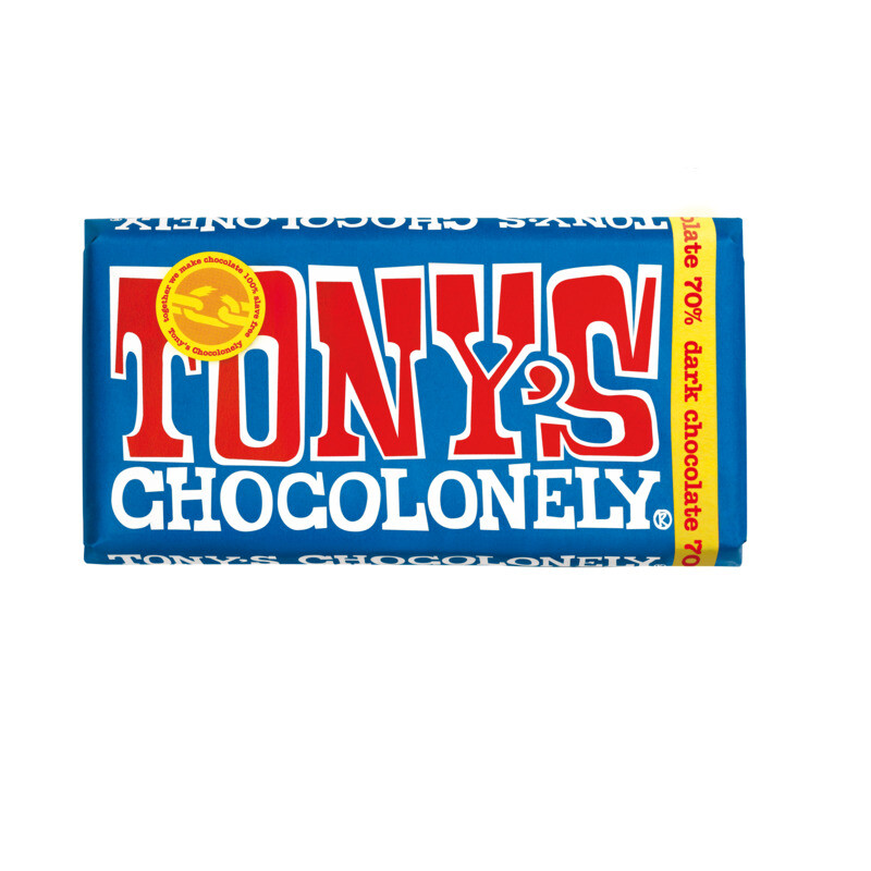Tony's Chocolonely Dark Tony's Chocolate 180G