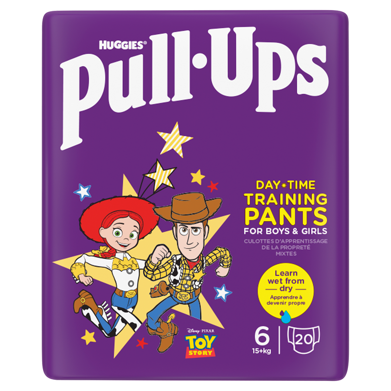 Pull-Ups Day Time Training Pants Size 6 15kg+ 20 Pack