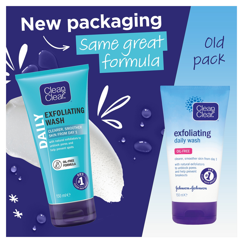 Exfoliating Daily Wash Face Wash Scrub 150ml