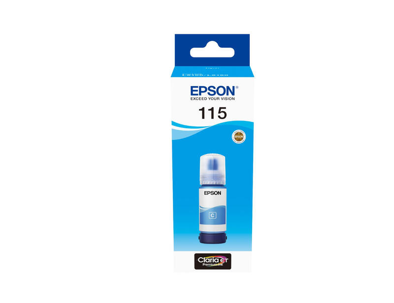 Epson 115 EcoTank inktcartridge 1 stuk origineel cyaan