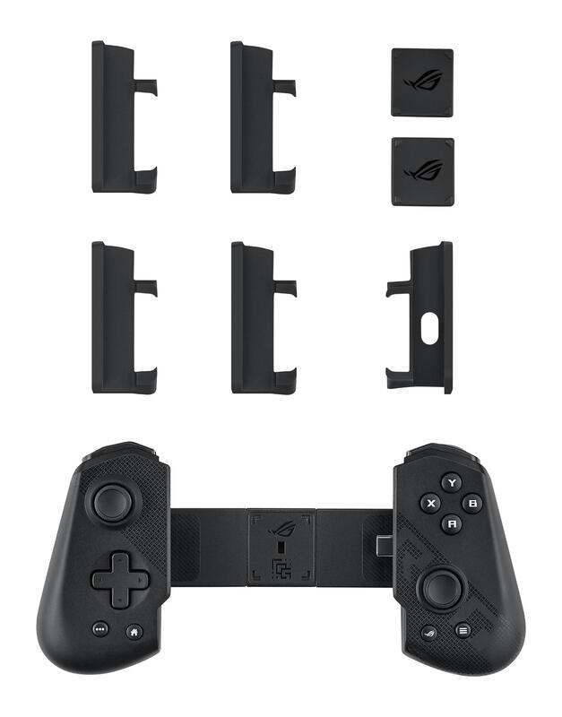 ASUS ROG Tessen Zwart, Grijs USB 3.2 Gen 1 (3.1 Gen 1) Gamepad Analoog/digitaal Android